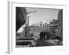 A Tanker Being Built for Norway in the Gotaverken Shipyards-Carl Mydans-Framed Premium Photographic Print