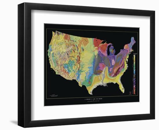 A Tapestry of Time and Terrain-null-Framed Photographic Print