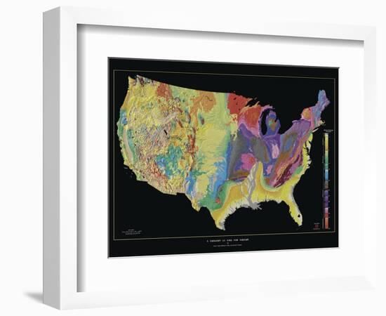 A Tapestry of Time and Terrain-null-Framed Photographic Print