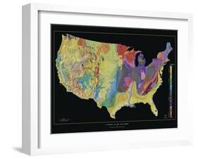 A Tapestry of Time and Terrain-null-Framed Premium Photographic Print