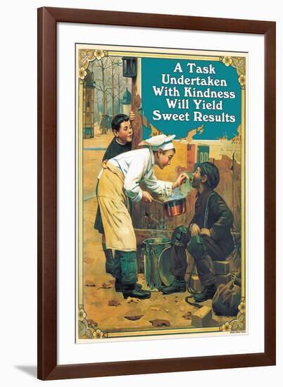 A Task Undertaken-null-Framed Art Print