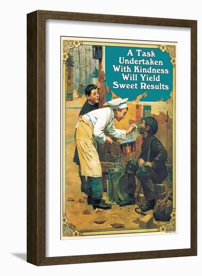 A Task Undertaken-null-Framed Art Print