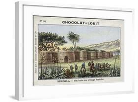 A Tata, or Fortified Village, Senegal-null-Framed Giclee Print