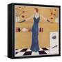 A Tatler Fashion by Gordon Conway-null-Framed Stretched Canvas