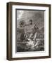 A Tattooed Dancer in Traditional Costume, Hawaii, 1778-John Webber-Framed Premium Giclee Print