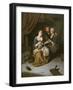 A Tavern Interior with Three Figures-Cornelis Bega-Framed Giclee Print