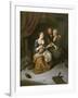 A Tavern Interior with Three Figures-Cornelis Bega-Framed Giclee Print