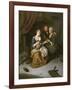 A Tavern Interior with Three Figures-Cornelis Bega-Framed Giclee Print