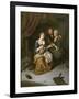 A Tavern Interior with Three Figures-Cornelis Bega-Framed Giclee Print