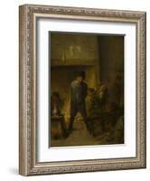 A Tavern Scene by Adriaen Brouwer-Adriaen Brouwer-Framed Giclee Print