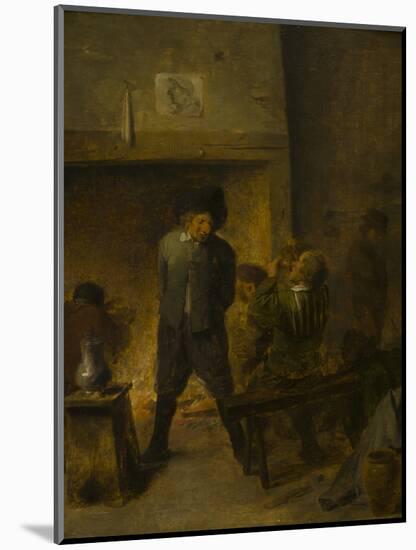 A Tavern Scene by Adriaen Brouwer-Adriaen Brouwer-Mounted Giclee Print