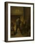 A Tavern Scene by Adriaen Brouwer-Adriaen Brouwer-Framed Giclee Print