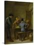 A Tavern-Adriaen Brouwer-Stretched Canvas