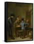 A Tavern-Adriaen Brouwer-Framed Stretched Canvas