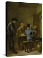 A Tavern-Adriaen Brouwer-Stretched Canvas