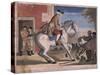 A Taylor Riding to Brentford, 1786-TS Stayner-Stretched Canvas