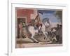 A Taylor Riding to Brentford, 1786-TS Stayner-Framed Giclee Print