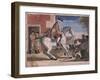 A Taylor Riding to Brentford, 1786-TS Stayner-Framed Giclee Print