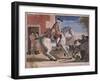 A Taylor Riding to Brentford, 1786-TS Stayner-Framed Giclee Print