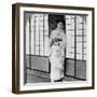 A Tea House Girl, 1902-Erdmann & Schanz-Framed Photographic Print