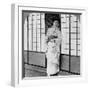 A Tea House Girl, 1902-Erdmann & Schanz-Framed Photographic Print