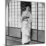 A Tea House Girl, 1902-Erdmann & Schanz-Mounted Photographic Print