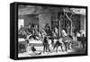 A Tea Market in Japan, C1880-null-Framed Stretched Canvas