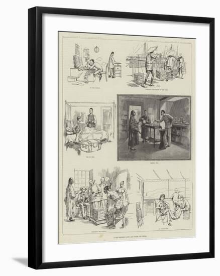 A Tea-Taster's Life and Work in China-null-Framed Giclee Print