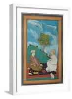A Teacher and His Pupil, 1674-null-Framed Giclee Print