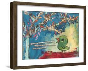 A Teacher Ignites-Jennifer McCully-Framed Giclee Print