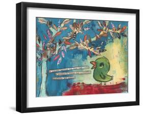 A Teacher Ignites-Jennifer McCully-Framed Giclee Print