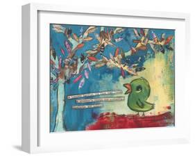 A Teacher Ignites-Jennifer McCully-Framed Giclee Print