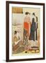 A Teahouse by the Water-Torii Kiyonaga-Framed Giclee Print