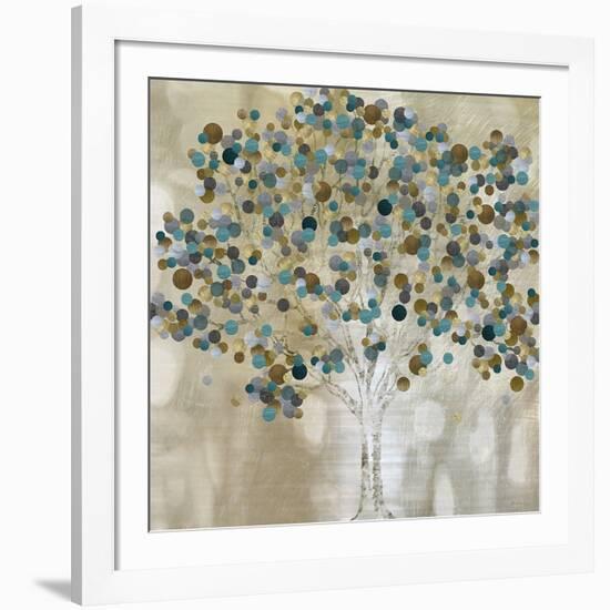 A Teal Tree-Katrina Craven-Framed Art Print