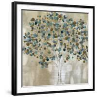 A Teal Tree-Katrina Craven-Framed Art Print