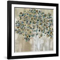 A Teal Tree-Katrina Craven-Framed Art Print