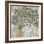 A Teal Tree-Katrina Craven-Framed Art Print