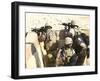 A Team of Recon Marines Assaults a Trench System-Stocktrek Images-Framed Photographic Print