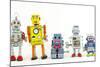 A Team of Robot Toys-davinci-Mounted Art Print