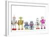 A Team of Robot Toys-davinci-Framed Art Print