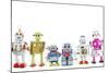 A Team of Robot Toys-davinci-Mounted Art Print