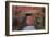 A Telephoto View Shows a Traditional Wooden Gate Roofed with Kawara Ceramic Tiles at Komyo-Ji-Ben Simmons-Framed Photographic Print