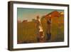 A Temperance Meeting, 1874 (Oil on Canvas)-Winslow Homer-Framed Giclee Print