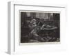 A Temple of Peace, Mr Gladstone in the Library at Hawarden Castle-Sydney Prior Hall-Framed Giclee Print