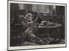 A Temple of Peace, Mr Gladstone in the Library at Hawarden Castle-Sydney Prior Hall-Mounted Premium Giclee Print