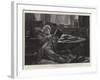 A Temple of Peace, Mr Gladstone in the Library at Hawarden Castle-Sydney Prior Hall-Framed Giclee Print