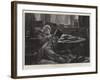 A Temple of Peace, Mr Gladstone in the Library at Hawarden Castle-Sydney Prior Hall-Framed Giclee Print