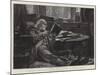 A Temple of Peace, Mr Gladstone in the Library at Hawarden Castle-Sydney Prior Hall-Mounted Giclee Print