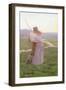 A Tender Moment (W/C on Paper)-William Henry Gore-Framed Giclee Print