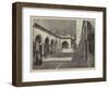 A Tennis Court in Algeria-null-Framed Giclee Print